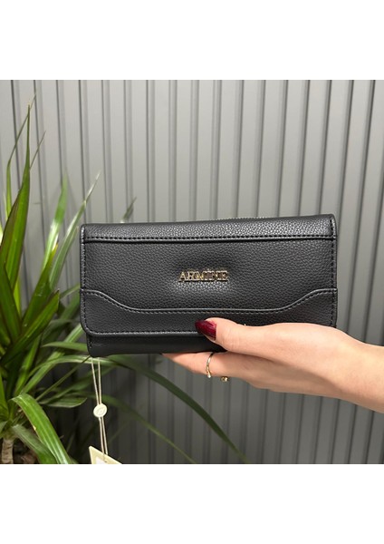 Bayan Cüzdan Siyah-Pia ARC1805