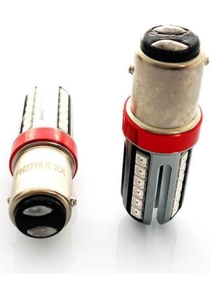 P21/5W Çift Duy Kırmızı LED Stop Oto Ampul PH7216REX modelleri