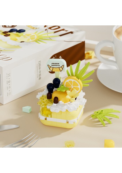 Pasta Parti Yapı Taşları Pişirme Isviçre Rulo Model Oyuncaklar Uyumlu Hediye Puzzle Oyuncaklar (Yurt Dışından)