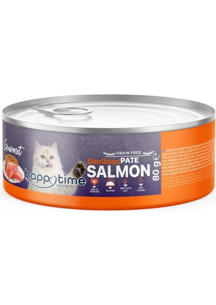 Somonlu Ezme Kedi Konservesi 12X80 gr