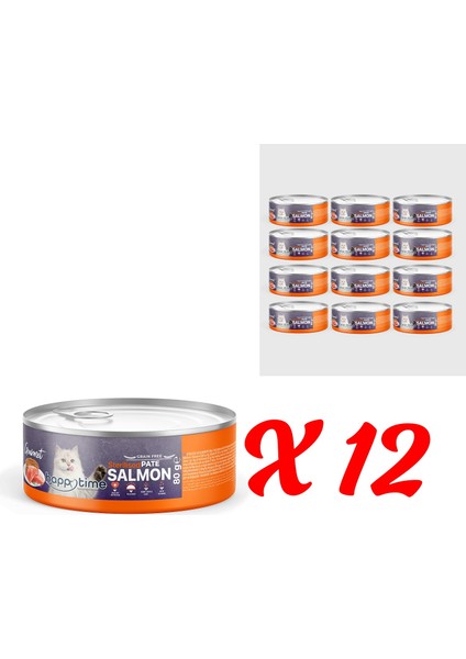 Somonlu Ezme Kedi Konservesi 12X80 gr fiyatları
