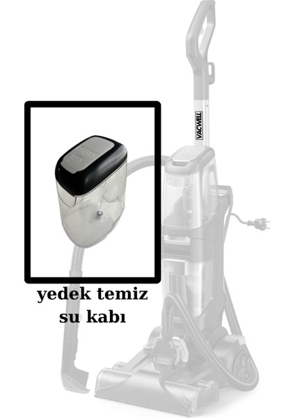 Hidro Halı Yıkama Makinesi Uyumlu Temiz Su Kabı fiyatları
