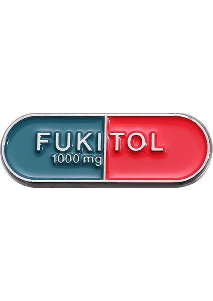 Fukıtol Yazılı Medikal Broş P0624