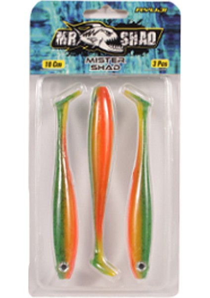 Mister Shad 10CM 7gr Silikon Yem Renk : Mojito Uv