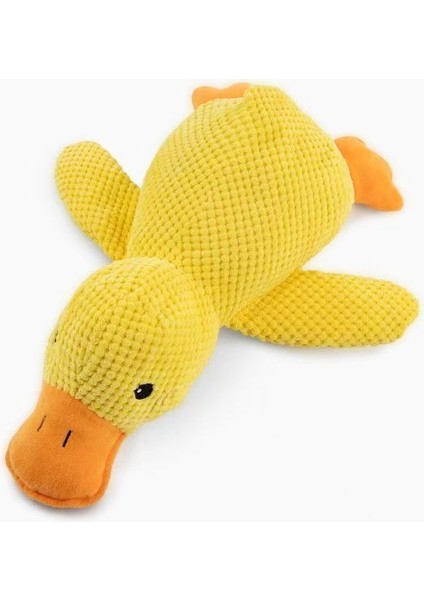 45CM Sarı Şarlatan Ördek Peluş Oyuncak Ses Oyuncakları (Yurt Dışından)