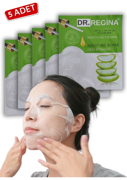 Kağıt Maske Nem Bombası "hyaluronicacid" 5'li Paket