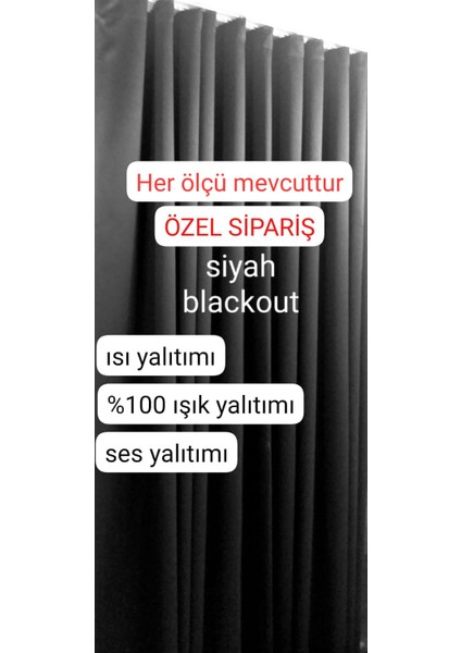 Siyah Blackout(Karartma Perde)