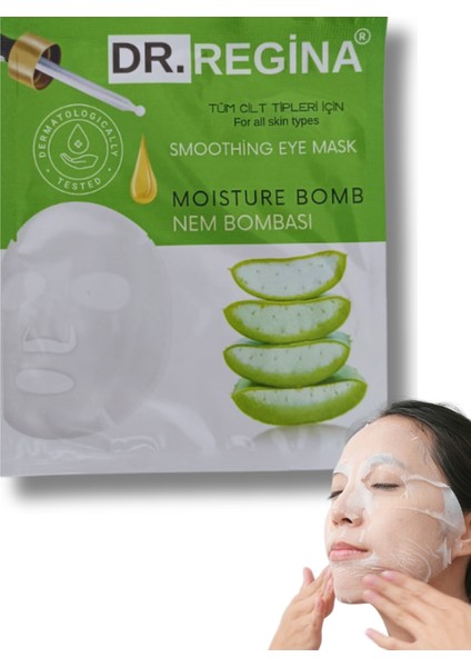 Kağıt Maske Nem Bombası "hyaluronicacid" 20'li Paket + 5 Adet Hediyeli