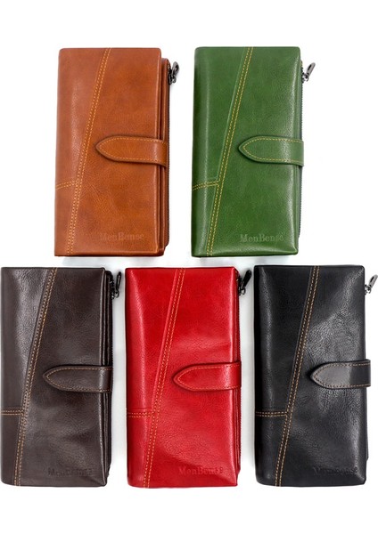 Uzun Cüzdan Erkek Moda Clutch Büyük Kapasiteli Cüzdan Erkek Cüzdan Clutch (Yurt Dışından)