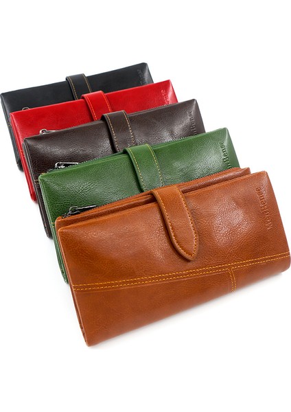 Uzun Cüzdan Erkek Moda Clutch Büyük Kapasiteli Cüzdan Erkek Cüzdan Clutch (Yurt Dışından)