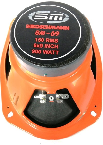 Bm 69 Oval Midrange 150W Rms 900W Maksimum Kapaklı