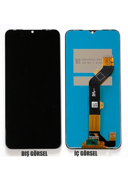 Tecno Spark 7 Plus Uyumlu Org Lcd+Dokunmatik (Siyah) NT-96092