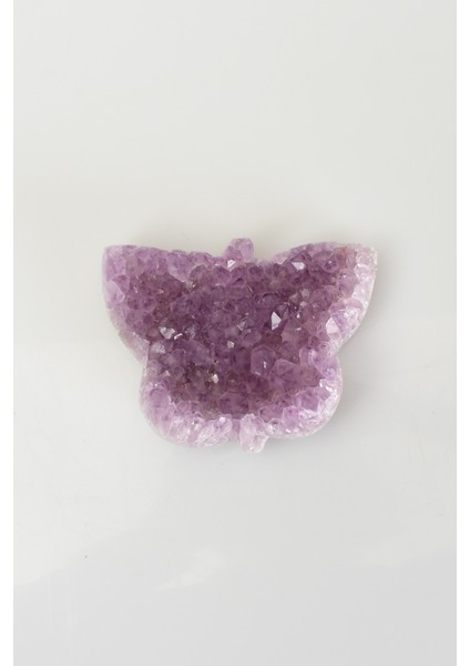 Ametist Doğal Taş Kelebek
