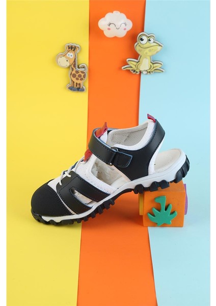 Unisex Çocuk Sandalet Önü Kapalı Sandalet Renkli Sandalet Ortopedik Sandalet Yeni Sezon Sandalet fırsatları
