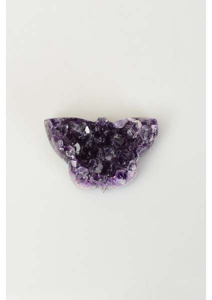 Ametist Doğal Taş Kelebek