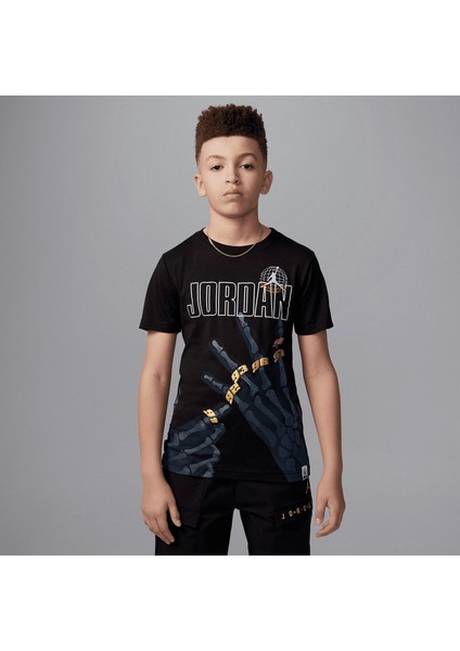 Jordan Jdb Mj Roadtrıp Xray Ss Tee Erkek Çocuk Tişört