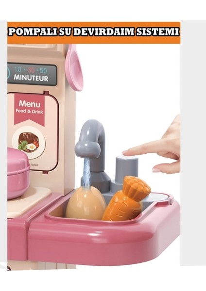 Buharlı Pilli Mutfak Set