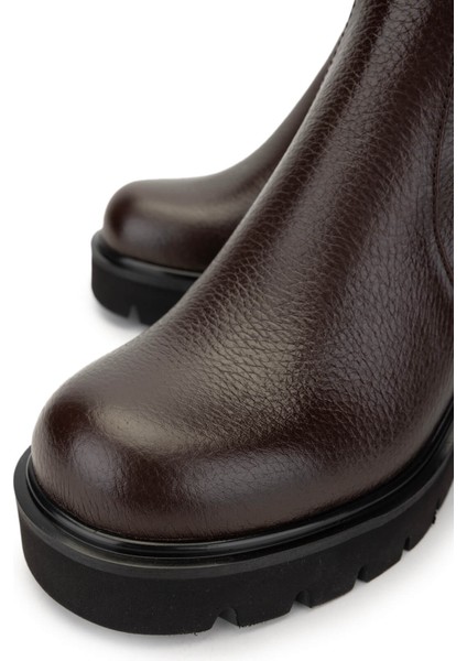 Kadın Deri Kahverengi Casual Bot 33 52000 Bn Bot SK24-25 Kahve Fltr modelleri