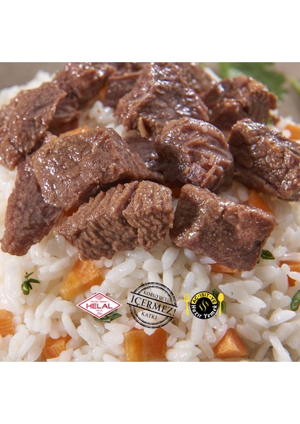 Kavurma Keyfi Aile Paketi - Hazır Yemek / Dana Kavurma Tipi Et - Dana Kavurma Tipi Kıyma 800g