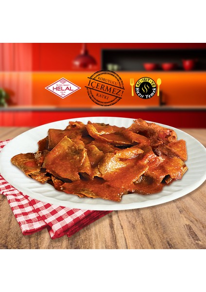 3'lü Mutfak Keyfi - Hazır Yemek / Bolonez Sos - Soslu Dana Yaprak Köfte - Dana Kuşbaşı Et Konservesi 200g