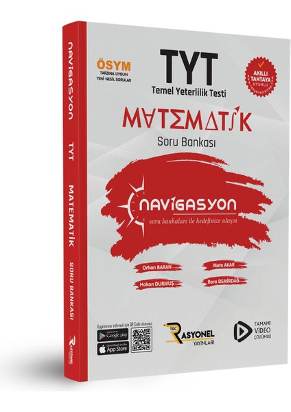 Tyt Matematik Soru Bankası (Müfredata Uygun-Yazarlarından Video Çözümlü)