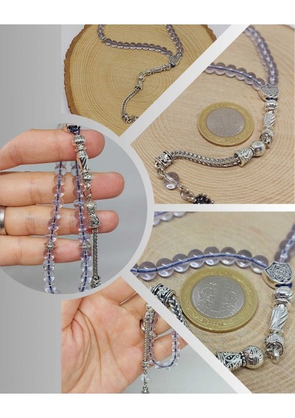 Topaz Taşı 33LÜK Tesbih 6mm (42100)