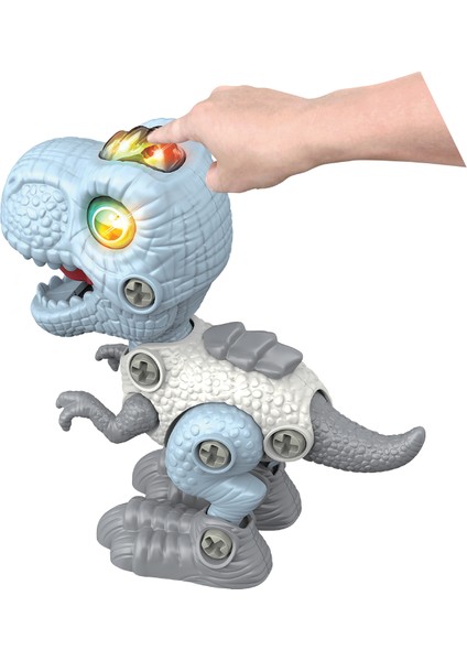 Eğitici Sesli Işıklı Sök-Tak Dinozorlar - Robo Drago