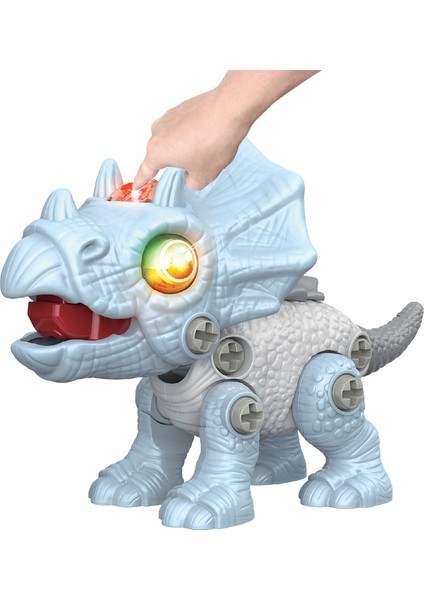 Eğitici Sesli Işıklı Sök-Tak Dinozorlar - Robo Drago