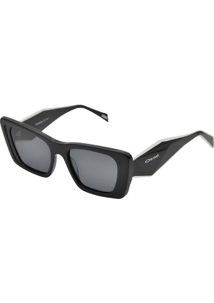 OS3404 Kadın Güneş Gözlüğü Cat Eye Siyah Moda Aksesuar