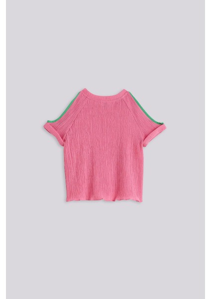 Bg Store Kız Çocuk Pembe Bluz