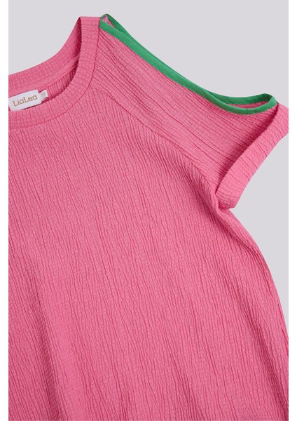 Bg Store Kız Çocuk Pembe Bluz