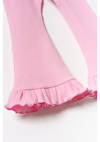 Kız Çocuk Fırfırlı Ispanyol Paça Tayt fiyatları