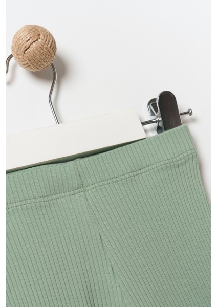 Kız Çocuk Fırfırlı Ispanyol Paça Tayt fırsatları