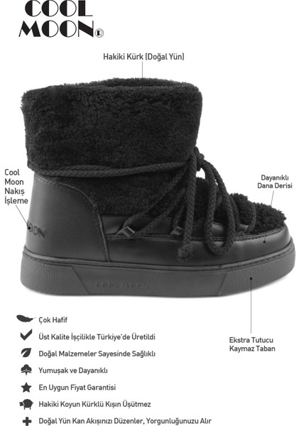 Hakiki Kürklü Kadın Sneakers 355067