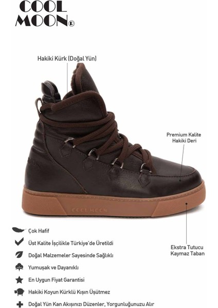 Kürklü Bayan Sneaker Bot 365050
