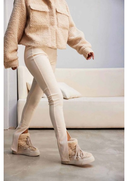 Kürklü Kadın Sneakers 355067