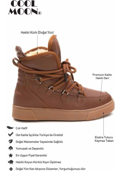 Kürklü Bayan Sneaker Bot 365050