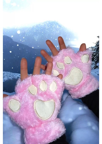 Pembe Renk Pati Figürlü Eldiven indirimleri