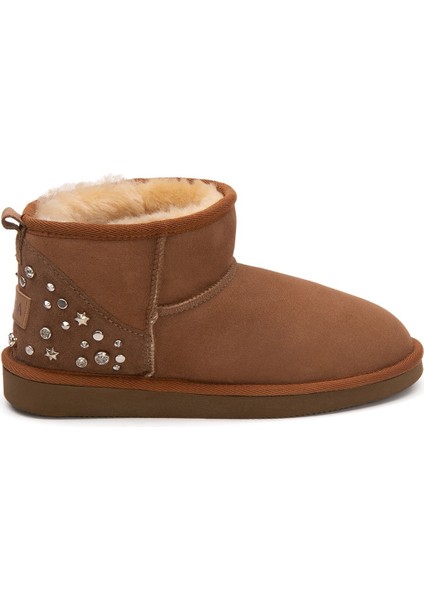 Topuk Detaylı Kadın Mini Bot 191132