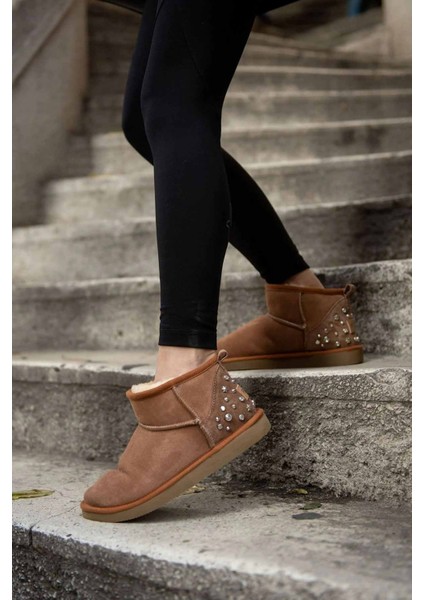 Topuk Detaylı Kadın Mini Bot 191132 modelleri