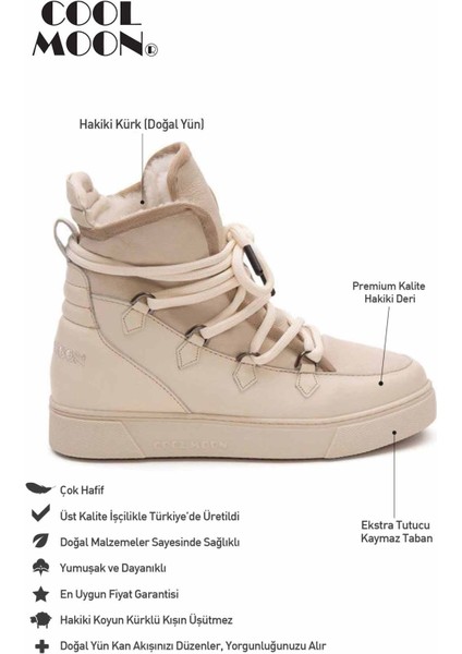 Kürklü Bayan Sneaker Bot 365050