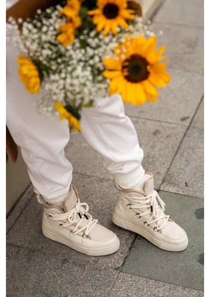 Kürklü Bayan Sneaker Bot 365050