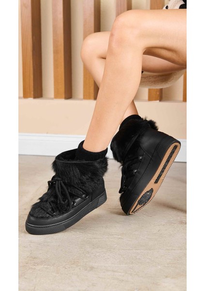 Kürklü Bayan Sneaker Bot 355081