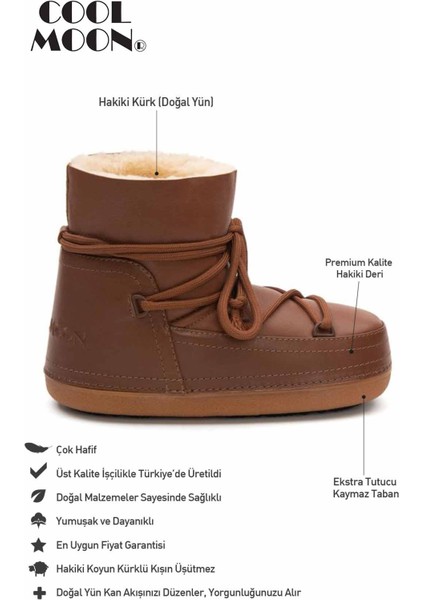 İçi Kürklü Kadın Kar Botu 251369