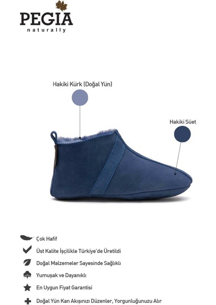 Hakiki Kürklü Çocuk Patiği 186100