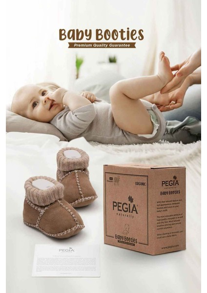 Hakiki Kürklü Bebek Patiği 141204 indirimleri