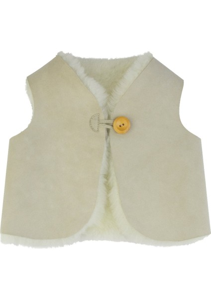 Hakiki Kürklü Bebek Yeleği BBY001