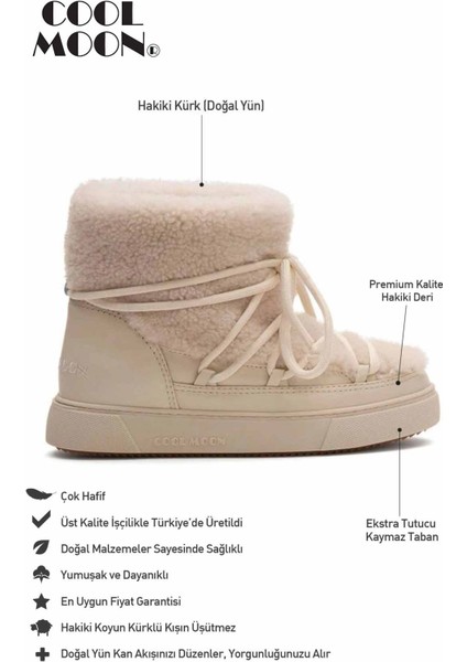 Hakiki Kürklü Kadın Sneakers 355067 fiyatları