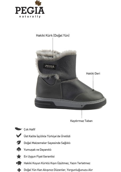 İçi Kürklü Cırtlı Çocuk Botu 186071