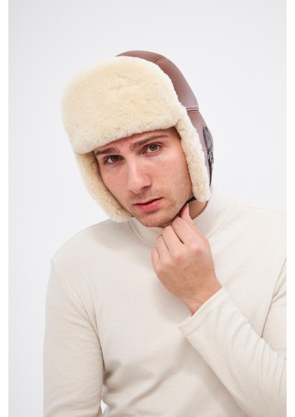Hakiki Kürklü Unisex Şapka 23SP01 fiyatları